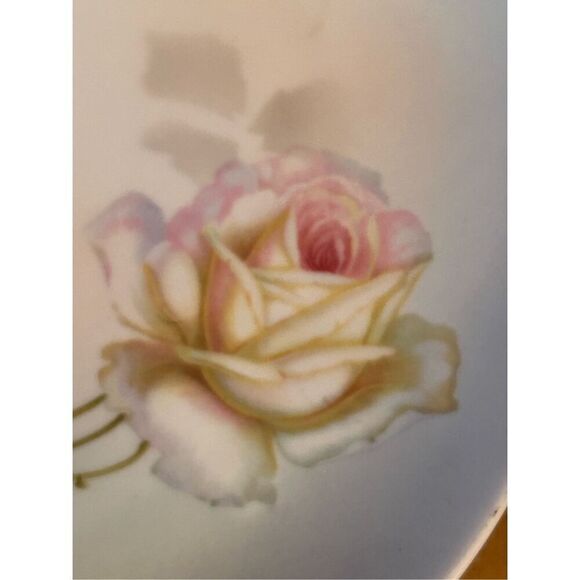 PV Vessra Germany Floral Open Handle Serving plate - Picture 2 of 11